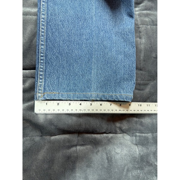 Mens Vintage Denim Jeans Light‎ Wash Distressed - Picture 9 of 14